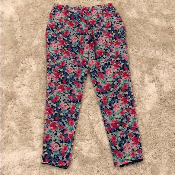 Joie Marceline 100% Silk Floral Pant - Picture 2 of 8